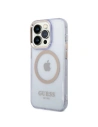 Kup Etui Guess GUHMP14LHTCMU Apple iPhone 14 Pro purpurowy/purple hard case Gold Outline Translucent MagSafe - GUE2448 - {ean13} - Sklep Home Screen