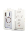 Kup Etui Guess GUHMP14LHTCMU Apple iPhone 14 Pro purpurowy/purple hard case Gold Outline Translucent MagSafe - GUE2448 - {ean13} - Sklep Home Screen