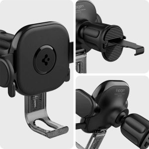 Uchwyt samochodowy Spigen UTS12 Onetap Universal Vent Car Mount Black