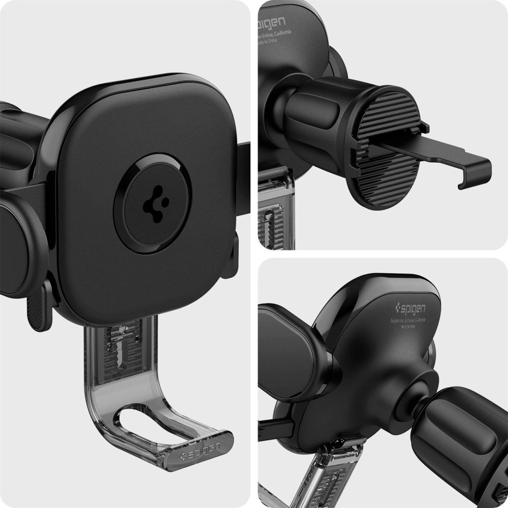 Uchwyt samochodowy Spigen UTS12 Onetap Universal Vent Car Mount Black