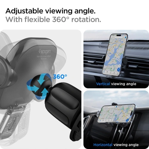 Kup Uchwyt samochodowy Spigen UTS12 Onetap Universal Vent Car Mount Black - SPN2849 - {ean13} - Sklep Home Screen