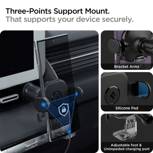 Kup Uchwyt samochodowy Spigen UTS12 Onetap Universal Vent Car Mount Black - SPN2849 - {ean13} - Sklep Home Screen