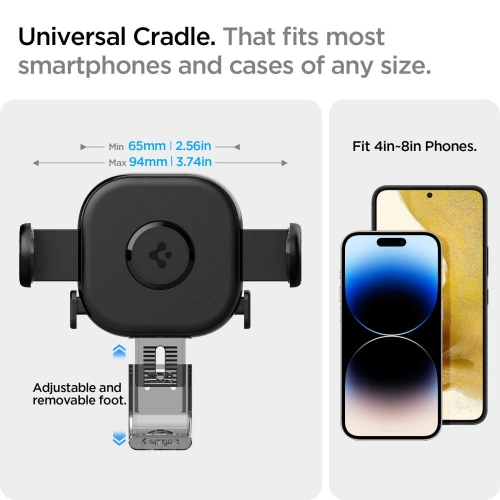 Kup Uchwyt samochodowy Spigen UTS12 Onetap Universal Vent Car Mount Black - SPN2849 - {ean13} - Sklep Home Screen