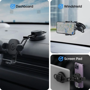 Buy Spigen UTS35 OneTap Universal Dashboard Car Mount Black - SPN2850 - {ean13} - Home Screen Store Europe
