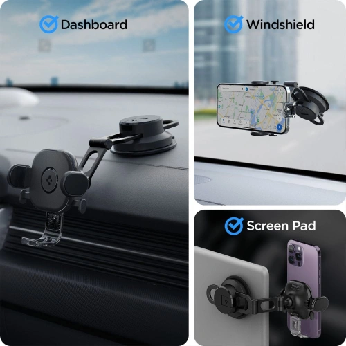 Buy Spigen UTS35 OneTap Universal Dashboard Car Mount Black - SPN2850 - {ean13} - Home Screen Store Europe