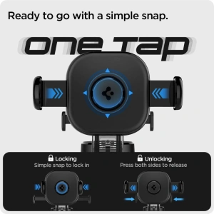 Buy Spigen UTS35 OneTap Universal Dashboard Car Mount Black - SPN2850 - {ean13} - Home Screen Store Europe