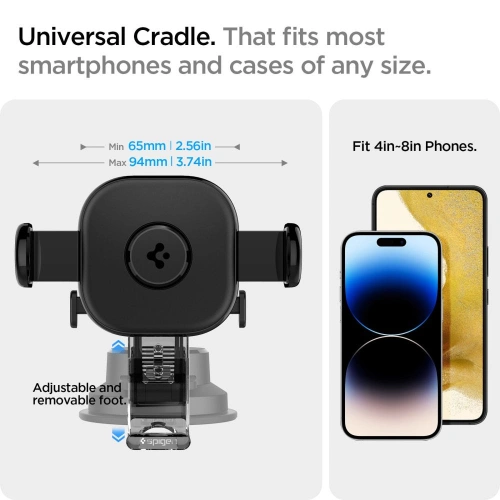 Kup Upevnění do auta Spigen UTS35 OneTap Univerzální držák na palubní desku Černý - SPN2850 - {ean13} - Sklep Home Screen