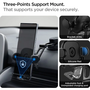 Buy Spigen UTS35 OneTap Universal Dashboard Car Mount Black - SPN2850 - {ean13} - Home Screen Store Europe