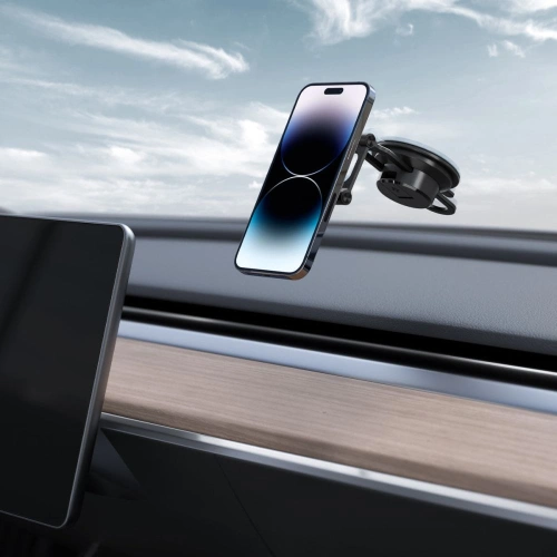 Kup Upevnění automobilu magnetické Spigen ITS35-3 OneTap MagSafe na čelní sklo a palubní desku černé - SPN2851 - {ean13} - Sklep Home Screen