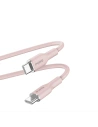 Kup 1.5m PURO ICON Soft-Kabel USB-C/USB-C (staubiges Rosa) - PUR670 - {ean13} - Sklep Home Screen