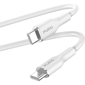 Kup Kabel PURO ICON Soft Cable USB-C/USB-C 1.5m (White) - PUR671 - {ean13} - Sklep Home Screen