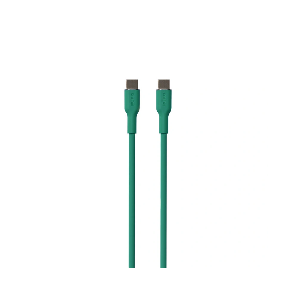 Kabel PURO ICON Soft Cable USB-C/USB-C 1.5m (Jade)