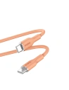 PURO ICON Soft Cable USB-C/USB-C 1.5m (Apricot)