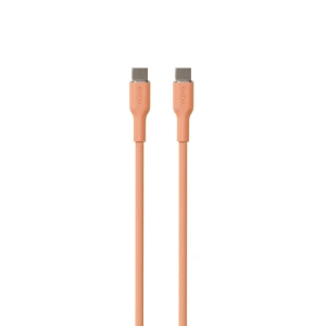 Kup Kabel PURO ICON Soft Cable USB-C/USB-C 1.5m (Apricot) - PUR674 - {ean13} - Sklep Home Screen