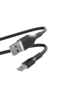 Kup 1.5m PURO ICON Soft-Kabel USB-C/USB-A (Schwarz) - PUR675 - {ean13} - Sklep Home Screen
