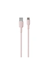 Kup Kabel PURO ICON Soft Cable USB-C/USB-A 1.5m (Prašná růžová) - PUR676 - {ean13} - Sklep Home Screen
