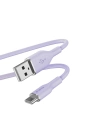 Kup Kabel PURO ICON Soft Cable USB-C/USB-A 1.5m (Tech Levandule) - PUR679 - {ean13} - Sklep Home Screen