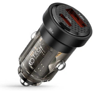 Kup Ładowarka samochodowa Tech-Protect CC30W 2-port Car Charger PD 30W QC 3.0 Black - THP1904 - {ean13} - Sklep Home Screen