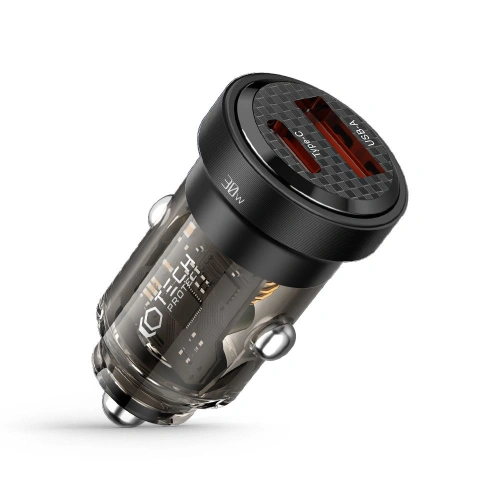 Kup Tech-Protect Autoladegerät CC30W 2-Port Autoladegerät PD 30W QC 3.0 Schwarz - THP1904 - {ean13} - Sklep Home Screen