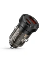 Tech-Protect CC30W 2-port Car Charger PD 30W QC 3.0 Black