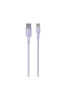 Kup 1.5m PURO ICON Soft Kabel USB-C/USB-A (Tech Lavendel) - PUR679 - {ean13} - Sklep Home Screen