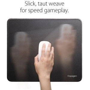 Kup Podkładka pod mysz Spigen A100 Mouse Pad Black - SPN658BLK - {ean13} - Sklep Home Screen