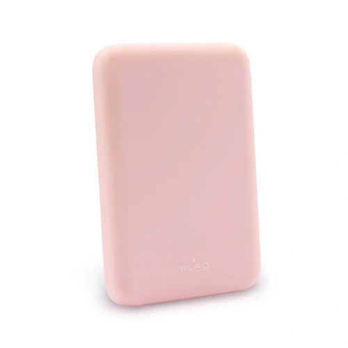 Kup Powerbank bezprzewodowy MagSafe PURO Slim PowerMag 4000mAh (Dusty Pink) - PUR681 - {ean13} - Sklep Home Screen