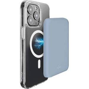Kup Powerbank bezprzewodowy MagSafe PURO Slim PowerMag 4000mAh (Powder Blue) - PUR682 - {ean13} - Sklep Home Screen