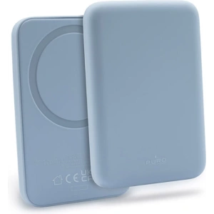Kup Powerbank bezprzewodowy MagSafe PURO Slim PowerMag 4000mAh (Powder Blue) - PUR682 - {ean13} - Sklep Home Screen