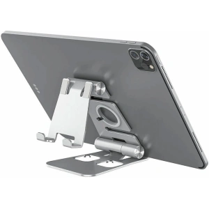 Kup Suport pliabil 3 în 1 Blitzwolf BW-TS4 pentru telefon, tabletă, smartwatch (argintiu) - BLZ551 - {ean13} - Sklep Home Screen