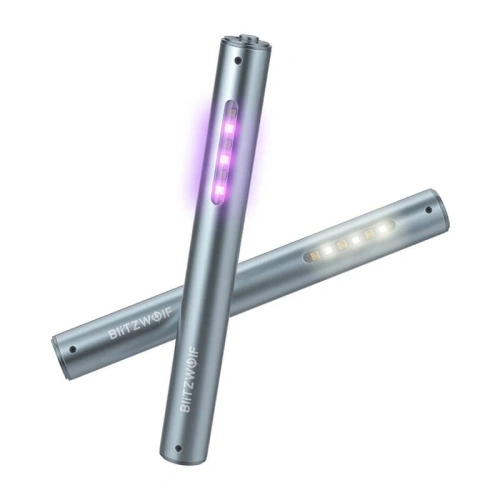 Buy Blitzwolf BW-FUN9 Portable Handheld UVC LED Sterilizing Lamp (silver) - BLZ553 - {ean13} - Home Screen Store Europe