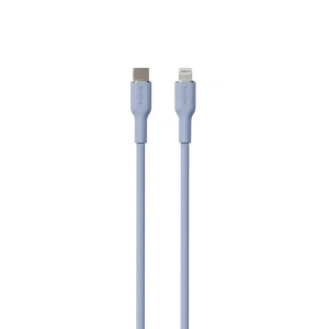 Kup Kabel PURO ICON Soft Cable USB-C/Lightning 1.5m (Powder Blue) - PUR687 - {ean13} - Sklep Home Screen