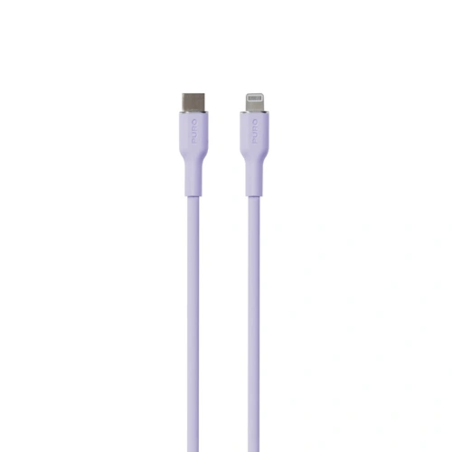 Kup Kábel PURO ICON Soft Cable USB-C/Lightning 1.5m (Tech Levendula) - PUR688 - {ean13} - Sklep Home Screen