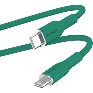 Kup Kabel PURO ICON Soft Cable USB-C/Lightning 1.5m (Jade) - PUR690 - {ean13} - Sklep Home Screen