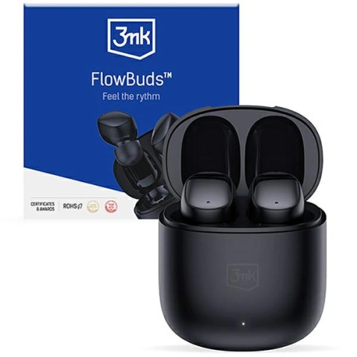 Kup Sluchátka TWS 3MK FlowBuds Bluetooth 5.3 černá - 3MK4780 - {ean13} - Sklep Home Screen