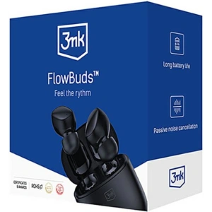 Buy 3MK FlowBuds TWS Earphones Bluetooth 5.3 black - 3MK4780 - {ean13} - Home Screen Store Europe