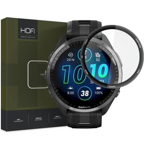 Kup Hybridní sklo Hofi Hybrid Pro+ Garmin Forerunner 965 Black - HOFI379 - {ean13} - Sklep Home Screen