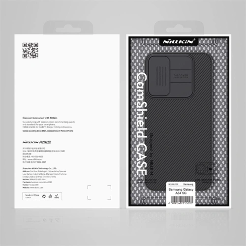 Kup Nillkin Samsung Gehäuse Camshield Galaxy A34 5G Blau - NLK1083 - {ean13} - Sklep Home Screen