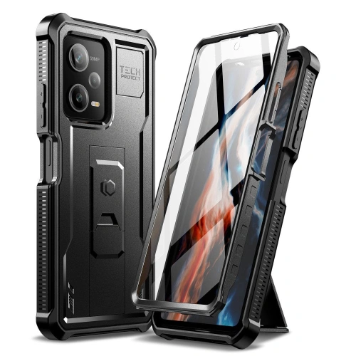 Kup Tech-Protect Xiaomi Tasche Kevlar Pro Redmi Note 12 Pro 5G/POCO X5 Pro 5G Schwarz - THP1908 - {ean13} - Sklep Home Screen