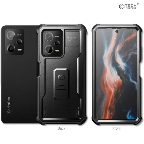 Kup Etui Tech-Protect Kevlar Pro Xiaomi Redmi Note 12 Pro 5G/POCO X5 Pro 5G Black - THP1908 - {ean13} - Sklep Home Screen