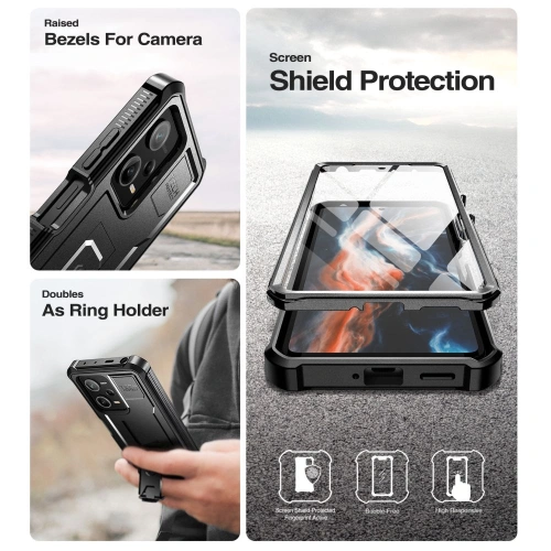 Kup Tech-Protect Xiaomi Tasche Kevlar Pro Redmi Note 12 Pro 5G/POCO X5 Pro 5G Schwarz - THP1908 - {ean13} - Sklep Home Screen