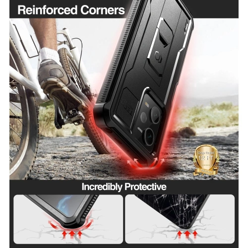 Kup Etui Tech-Protect Kevlar Pro Xiaomi Redmi Note 12 Pro 5G/POCO X5 Pro 5G Black - THP1908 - {ean13} - Sklep Home Screen