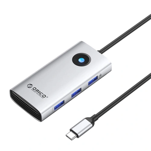 Kup Orico Dockingstation HUB 6in1 USB-C, HDMI, 3xUSB (silber) - ORC143 - {ean13} - Sklep Home Screen