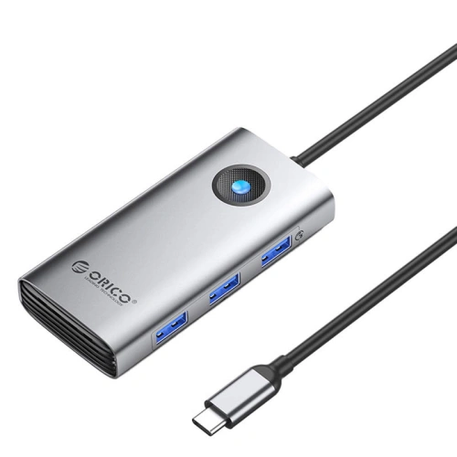 Kup Orico Dockingstation HUB 6in1 USB-C, HDMI, 3xUSB (grau) - ORC146 - {ean13} - Sklep Home Screen