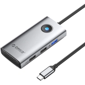 Kup Dokkoló állomás HUB 5v1 Orico USB-C, HDMI, 2xUSB (szürke) - ORC148 - {ean13} - Sklep Home Screen