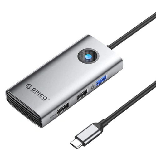 Buy Orico Docking Station HUB 5in1 USB-C, HDMI, 2xUSB (gray) - ORC148 - {ean13} - Home Screen Store Europe