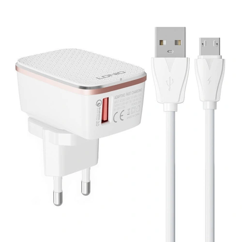 Kup Încărcător de rețea LDNIO A1204Q 18W + cablu Micro USB - LDN110 - {ean13} - Sklep Home Screen