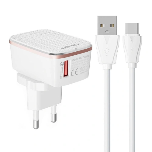 Kup Încărcător de rețea LDNIO A1204Q 18W + cablu USB-C - LDN111 - {ean13} - Sklep Home Screen