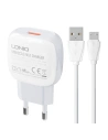 Încărcător de rețea LDNIO A1306Q 18W + cablu microUSB