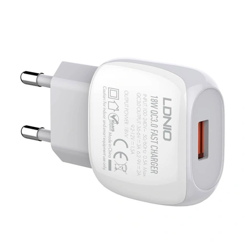Kup Nabíječka LDNIO A1307Q 18W + Lightning kabel - LDN115 - {ean13} - Sklep Home Screen
